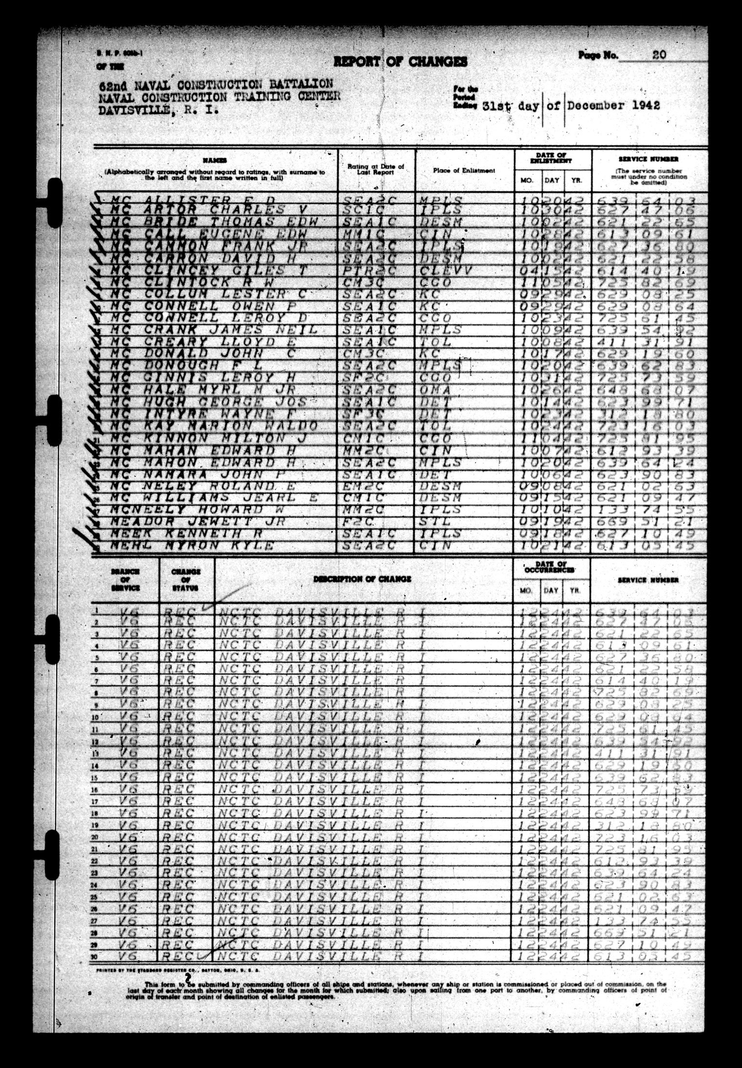 scanned record