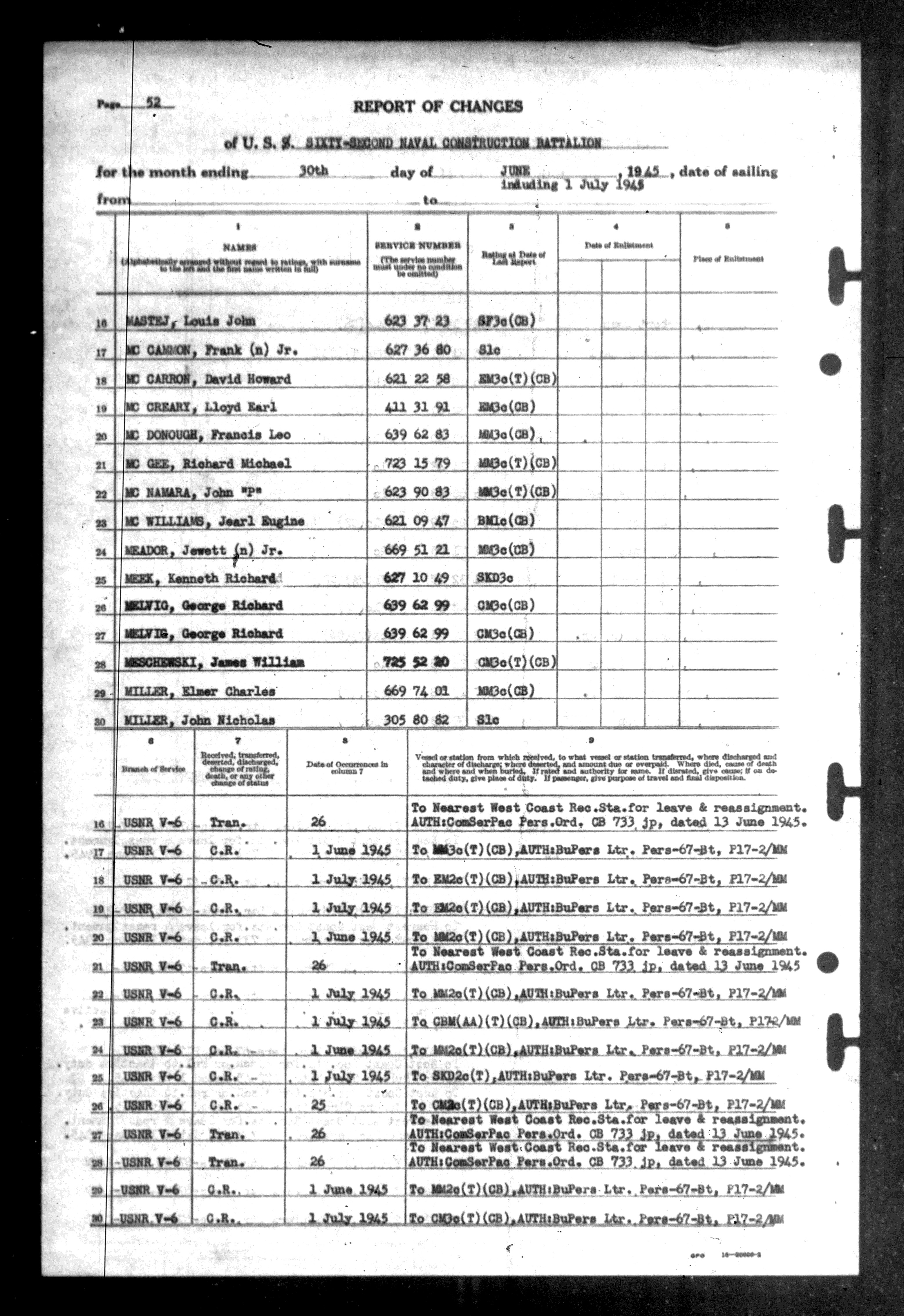 scanned record